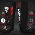 thumbnail image 2 of RDX IMMAF Approved Shin Guards, Competition Level Neoprene Shin Pads for Sparring and Grappling, MMA Kickboxing, Professional Shin Insteps Protection, Men Women, 2 of 5