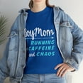 thumbnail image 2 of Boy Mom Running On Caffeine and Chaos T-Shirt, 2 of 2