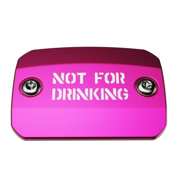 RJWC Pink Aluminum Brake Reservoir Lid For Can-Am Renegade/Outlander 2012-2024