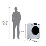 Equator Digital Compact 110V Vented/Ventless 18 lbs All-in-One Washer Dryer – White