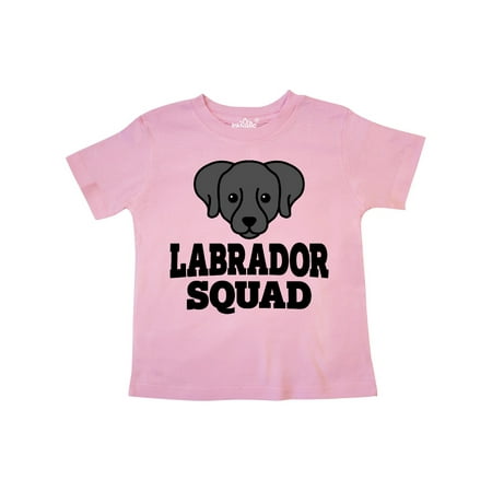 

Inktastic Dog Black Labrador Squad Gift Toddler Boy or Toddler Girl T-Shirt