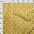 thumbnail image 3 of oneOone Rayon Yellow Fabric Florals Sewing Craft Projects Fabric Prints By Yard 56 Inch Wide-XY, 3 of 8