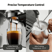 LINKChef 20 Bar Espresso Machine with Cold Brew , Professional Coffee Maker for Latte & Cappuccino, Stainless Steel