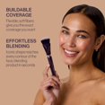 thumbnail image 2 of Brocha de base Anisa Beauty Pinnacle Professional Vegan, 2 of 5