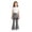 Grey, variant on Girl's Y2K Bow Flared Leggings with Skirt Elastic Waist Bell Bottom Pants(Pink,18-24 Months)