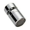 thumbnail image 2 of MORESEC 2Pcs Water Saving Faucet Aerator, Brass Swivel Sprayer Attachment with 360 Degree Rotation, Thread Adapter for Kitchen, Bathroom Taps, Reduces Splash, Easy Install, Polished Finish, 2 of 9