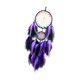 thumbnail image 4 of Decoración de pared con atrapasueños, atrapasueños, decoración de pared, adorno colgante violeta, 4 of 9
