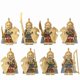 thumbnail image 1 of 8 Figuras de Soldados Medievales – Guardianes Arqueros y Caballeros Dorados, Juguetes de Bloques de Construcción ABS para Coleccionistas, 1 of 9