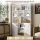 thumbnail image 5 of Simple Hogar Librero De Madera Con Puertas,libreros Modernos 6 Capas, 5 of 7