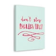 thumbnail image 6 of Inspirational Wall Art Don't Stop Believing Motivation Wall Decor for Home Office Gym Inspiring Success Quote Print Ready to Hang Unframed, 6 of 17