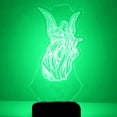 thumbnail image 5 of YSTIAN 3D Angel Wing Night Light Table Desk Optical Illusion Lamps 7 Color Changing Lights LED Table Lamp Xmas Home Love Birthday Children Kids Decor Toy Gift, 5 of 5