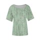 thumbnail image 3 of Usted Es Más Que una Camisa de Puntuación de Prueba, de Moda Casual Impreso Botón de Manga Corta Cuello en V para las Mujeres, 3 of 4