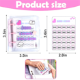 thumbnail image 2 of 1000 Savings Challenge Mini Binder with Envelopes, Storage Budgeting Binder Budget Book Cash Saving Challenge Box Kit, 2 of 5