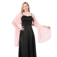 thumbnail image 5 of Chiffon Shawls Scarves Wraps for Bridal Wedding Party Evening Dress and Special Occasion Dresses, 5 of 5