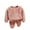Pink*, variant on Wyobmus Toddler Girl Fall/Winter Fleece Lined Pajama Set Long Sleeve Round Neck Sweater Pullover Tops Warm Pants Set Girl Clothes Beige*