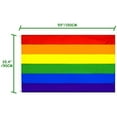 thumbnail image 2 of Banderas del arco iris, Bandera del arco iris, Banderas del Orgullo Gay, Bandera del Orgullo LGBT, Bandera del Arco Iris de la Paz en interiores o exteriores Celebración de la Diversidad del Festival, 2 of 5