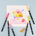 thumbnail image 6 of Tombow Dual Brush Pens - Set of 6, Yay Sorbet, 6 of 6