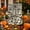 B, variant on BSJJY 18" x 12" Style D Halloween Garden Flag, 3D Raised Bow with Cute Ghost and Pumpkin, Fade-Proof and Weatherproof, Perfect for Fall, Halloween, or Seasonal Display
