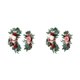 thumbnail image 4 of Kit de flores artificiales Naiovety 2 uds letrero de bienvenida decoración de fondo de puerta, 4 of 6