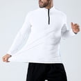 thumbnail image 1 of Xihbxyly Sudadera con Capucha para Hombre, Elegante Sudadera de Manga Larga con Cremallera, Chaqueta Informal Transpirable, Perfecta para Correr y Fitness, Uso Diario, Estilo Moderno, Disponible En V, 1 of 5