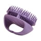 thumbnail image 4 of Masajeador de cuero cabelludo, cepillo de baño de mano, cepillo de champú para la limpieza del cabello Violeta, 4 of 9