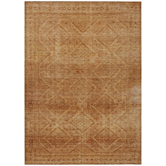 Dalyn Rugs Machine Washable Indoor/Outdoor Chantille ACN2060 Copper 2'6" x 3'10" Rug