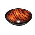 thumbnail image 5 of Miseno MNO-G520-ORB Circular 16-1/2" Glass Bathroom Sink;Oil Rubbed Bronze Drain, 5 of 6