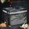 thumbnail image 3 of Insulated Reusable Grocery Bags Insulated Delivery Bags Multipurpose with Bottom 32L With Partition, 3 of 6