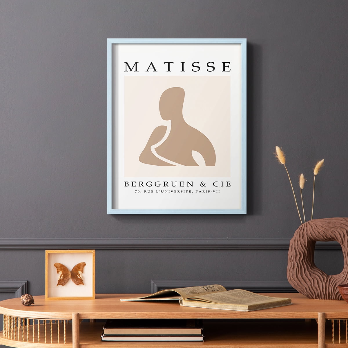 Matisse CI Framed Print - Solid Wood