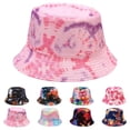 thumbnail image 4 of Bucket Hat for Women Men Tie Dye Printed Basin Hat Outdoor Casual Fisherman Hat Sun Hat Visor Unisex, 4 of 4