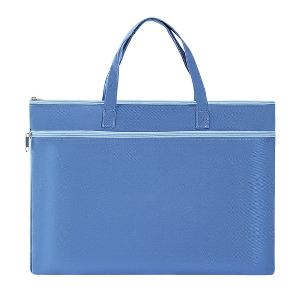 FeiFu Waterproof File Bag Handheld Waterproof Storage Pouch Water-Proof Document Organizer for Papers Files Office Portable Waterproof Briefcase