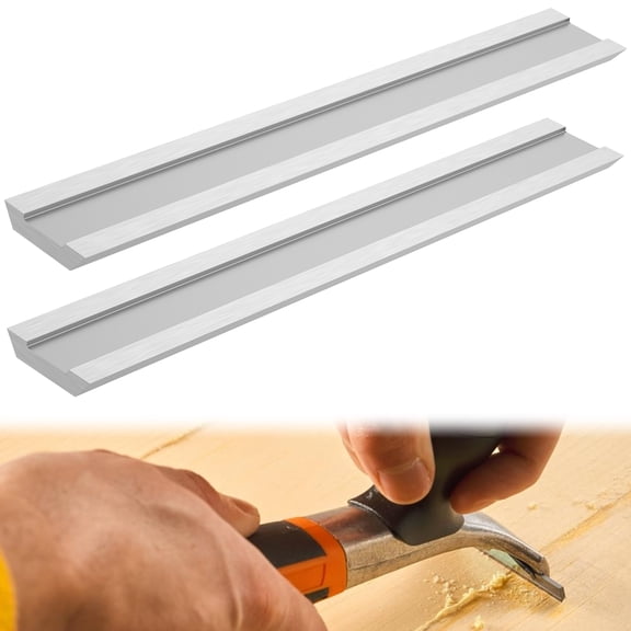 AEVXKHI 2PCS Paint Scraper Blade, 2.5 inch Tungsten Steel Double Edged Reversible Scraper Blades Replacement for Removing Paint Glue