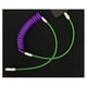 thumbnail image 2 of Cable de Carga Ultrarrápida Tipo C A Cargador Tipo C, Cable de Datos USB C con Resorte., 2 of 7