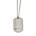 thumbnail image 1 of Titanium .01ct. Diamond Accent Necklace 22in, 1 of 3