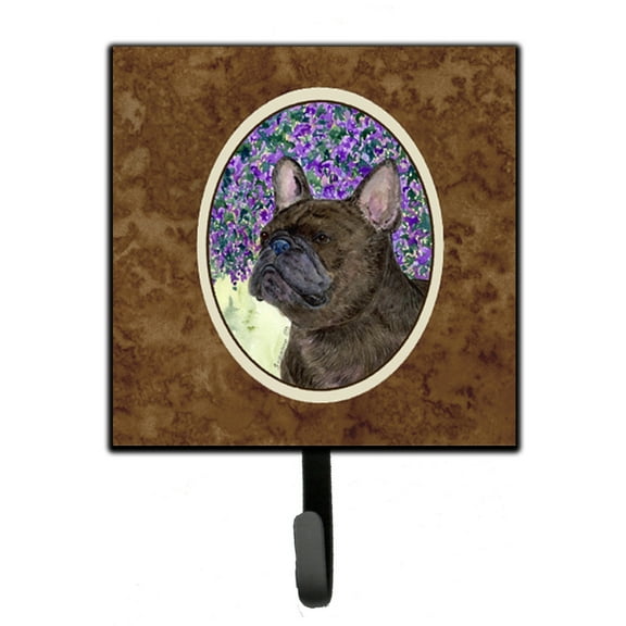 Carolines Treasures SS8676SH4 French Bulldog Leash Holder or Key Hook, Small, Multicolor
