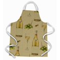 thumbnail image 1 of Delantal Caroline's Treasures estilo babero grande multicolor 27'H x 31'W, 1 of 1