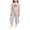 Gray, variant on Bovxnpu Girls Outfits Set Girls Summer Outfit Set Lace Up Heart Print Crewneck Short Sleeve Top Elastic Waist Capris Pants Set