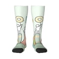 thumbnail image 2 of Picia Women Crew Soft Moisture-wicking Socks Books Pattern Design Cotton Socks, One Size fit All, 2 of 9