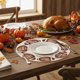 thumbnail image 5 of Mantel individual de poliéster, decoración navideña, otoño, lino, arce, calabaza, interés, estampado, manteles individuales redondos, decoración del hogar, arreglos de ambiente, decoraciones de Hallow, 5 of 6