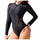thumbnail image 3 of Traje de baño de una pieza para mujer, conjuntos de bikini para mujer, bikini de color liso, conservador y a la moda, traje de baño casual y holgado para mujer, traje de baño de nailon, 3 of 8