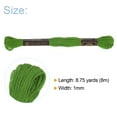thumbnail image 2 of Unique Bargains Fil à Broder Vert, 8 m - 24 Écheveaux, 2 of 6