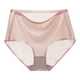 thumbnail image 1 of Calzoncillos de Seda Helada Para Mujer, Bragas Sin Costuras, Ropa Interior Ultrafina Que No Deja Marcas, Ropa Interior de Algodón Transpirable de Cintura Alta Para El Abdomen Odeerbi  ODB119146, 1 of 5