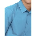 thumbnail image 4 of Ma Croix Men's Basic Urban Slim Fit Short Sleeve Dress Shirts, 4 of 5