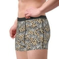 Bingfone Zebra Men's Underwear Casual Stretch Boxer BriefsMedium