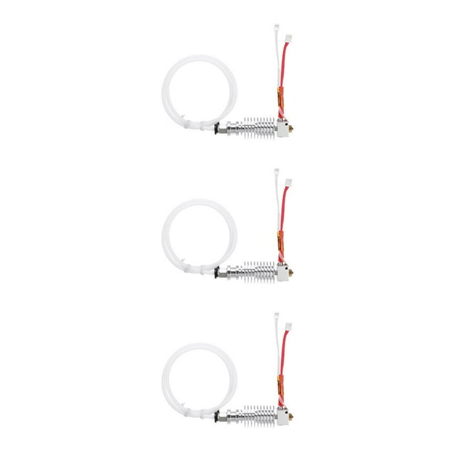 stanreset Ensemble d'Extrudeuses d'Imprimante 3D V5 Tête en J Buse 0.4mm Composant de Machine d'Impression Remplaçable Accessoires 1Pcs 3Ensemble