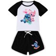 thumbnail image 1 of Stitch Children's Summer Short Sleeve Home Clothes Sports Suit, 1 of 2