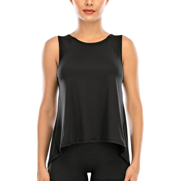 nine bull Workout Tank Tops for Women Racerback Fast Dry Compression Yoga Fitness Sleeveless Tanks