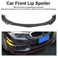 thumbnail image 4 of Car Splitter Lip 3Pcs Universal Front Bumper Lip Spoiler Splitter Protector Guard Body Trim Adjustable Angle 3-Stage, 4 of 8