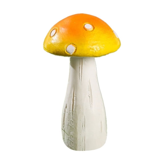 Cozival Resin Mushroom Decor, Durable Colorful Mushroom Figurines for Jumping Fence Terrarium Habitat, Non-Fading Small Animal Enclosure Accessories