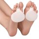 thumbnail image 1 of Almohadillas metatarsianas, 4 Uds., almohadillas para bolas de pies para un alivio rápido del dolor, suela suave, bola de Gel suave hecha de súper elástico, 1 of 5